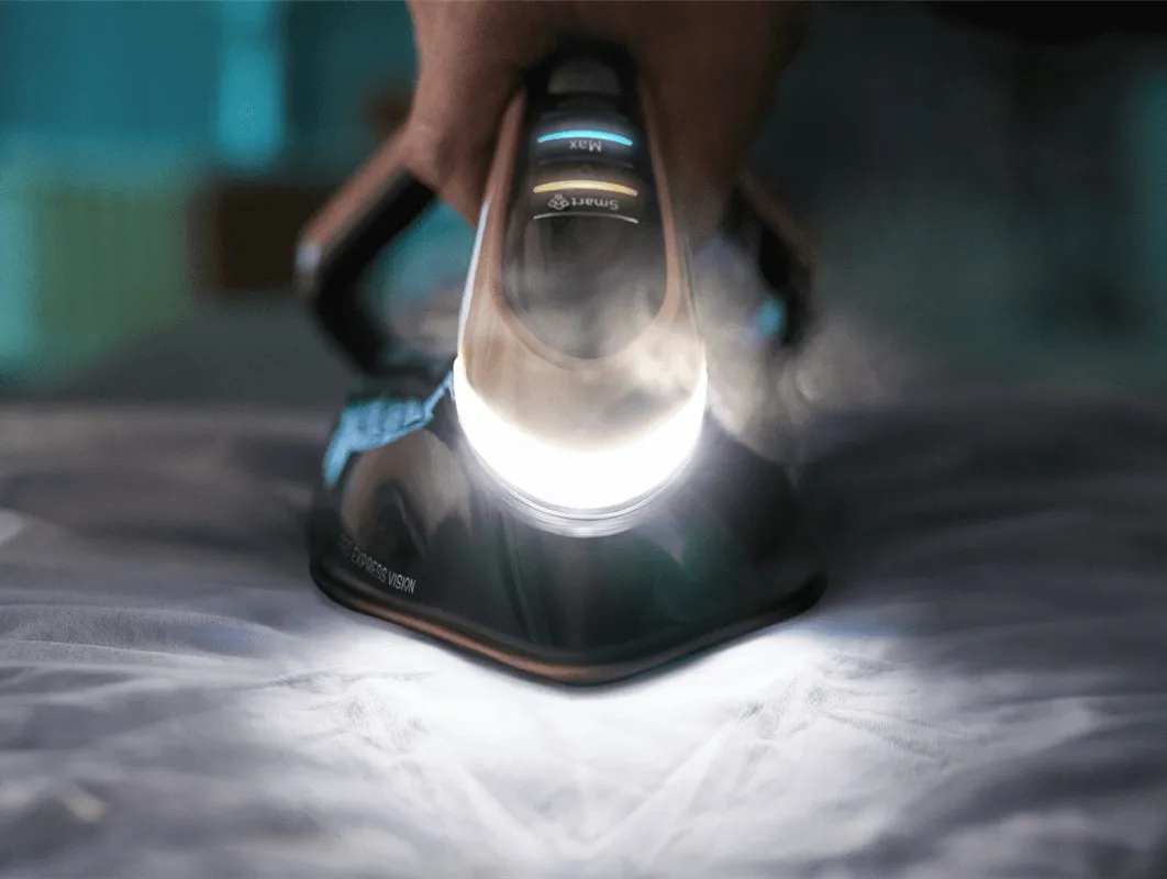 Парогенератор Tefal Pro Express Vision, 3000Вт, 1200мл, потужний паровий удар 800гр, стабільна подача пари 180гр, зручний кер.