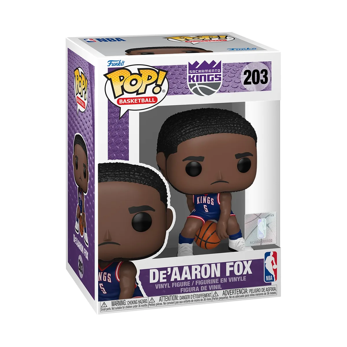 Фигурка Funko POP NBA: Sacramento Kings – De'aaron Fox (CE 24)