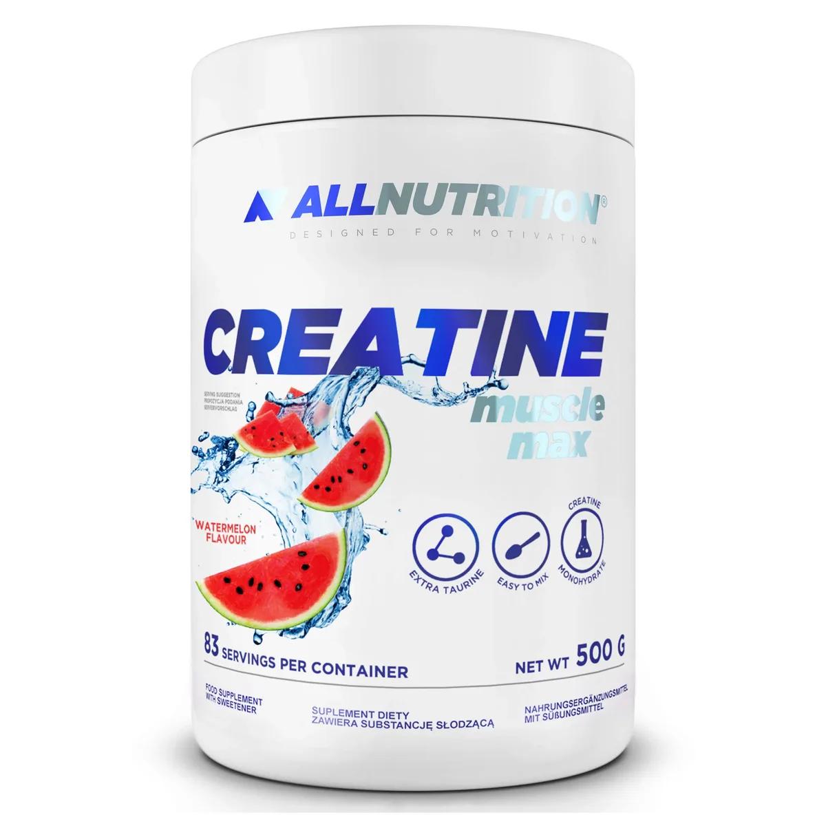 Креатин моногідрат Allnutrition 500 г Арбуз