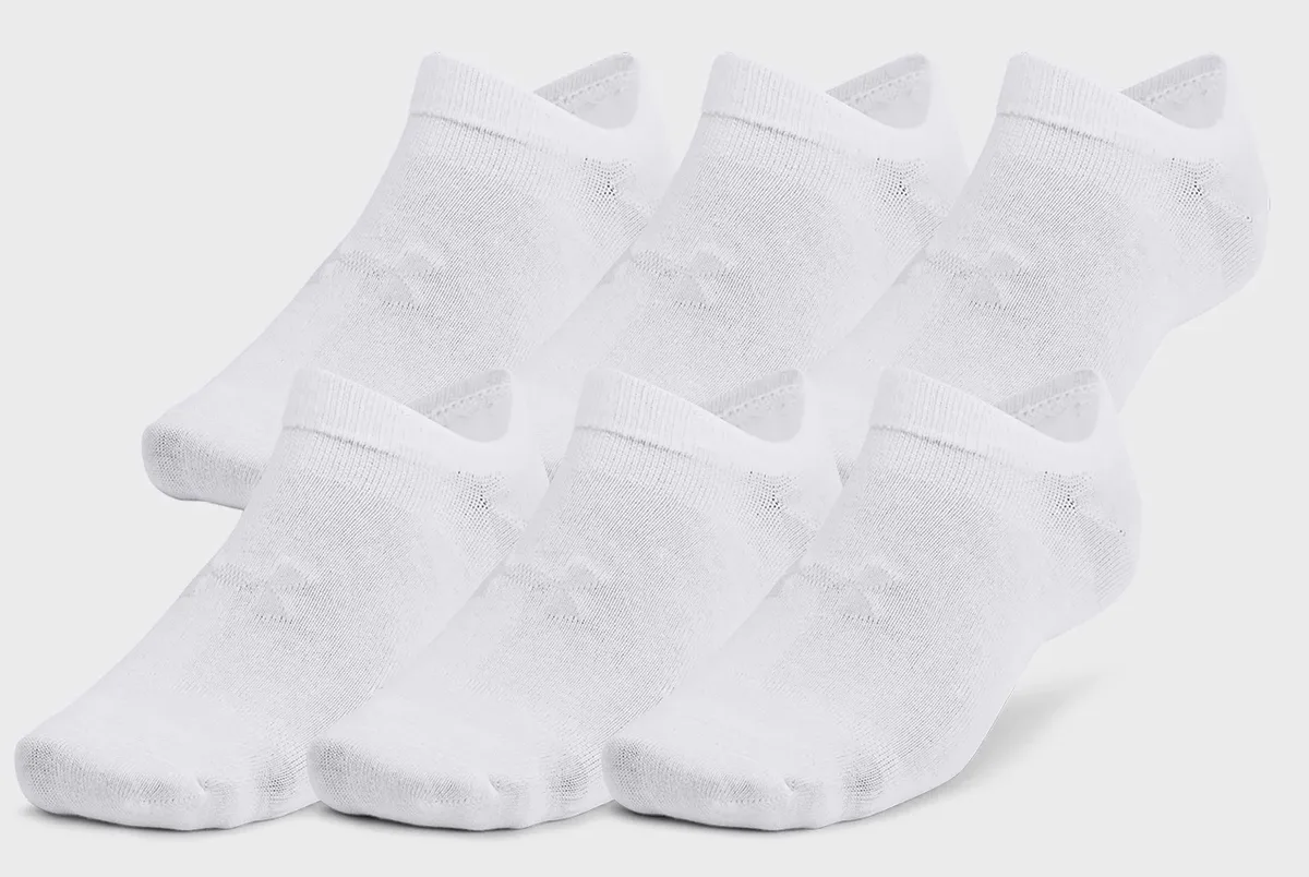 Шкарпетки Under Armour полиэстер LG белый 6pk