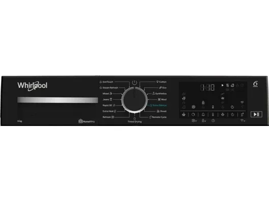 Сушильна машина Whirlpool тепловий насос 9 кг біла