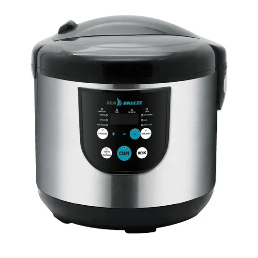 Мультиварка 900Вт 5л електронна антипригарна 12 функцій Sea Breeze SB-044