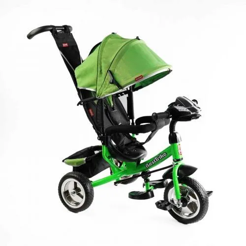 Велосипед 3-х колесный Best Trike с интерактивной панелью для детей с музыкальной фарой Bluetooth и USB