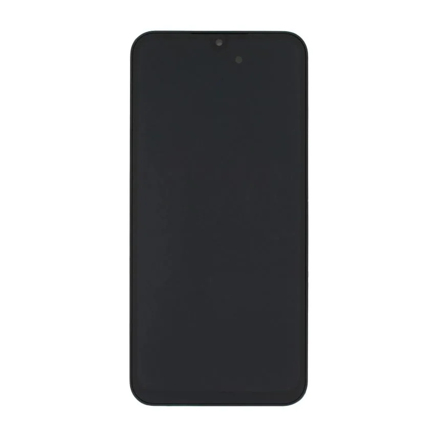 Дисплей Samsung LCD 6,5 дюймів чорний з сенсором та рамкою Service Original
