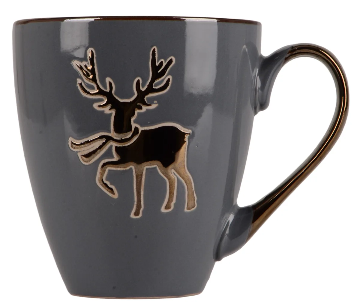 Чашка Ny Deer керамічна 520 мл в асортименті