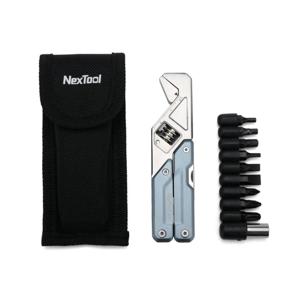 Мультитул NexTool сталь 420J2 67,2х25,3х15,5 мм кишеньковий чорний