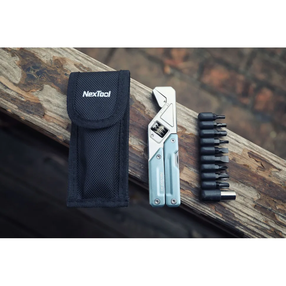 Мультитул NexTool сталь 420J2 67,2х25,3х15,5 мм кишеньковий чорний