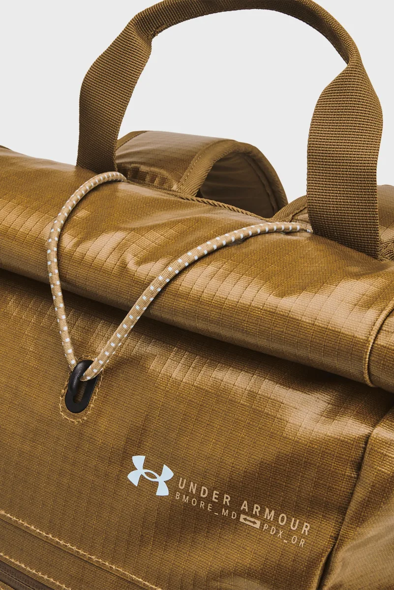 Рюкзак Under Armour 95 процентов полиэстер 25х43х10 см коричневый унисекс