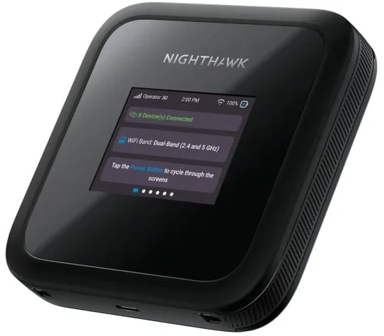 Мобільний маршрутизатор NETGEAR MH3150 Nighthawk M3 AX3600, 5G/4G/LTE, 1xUSB TypeC, 2xTS-9