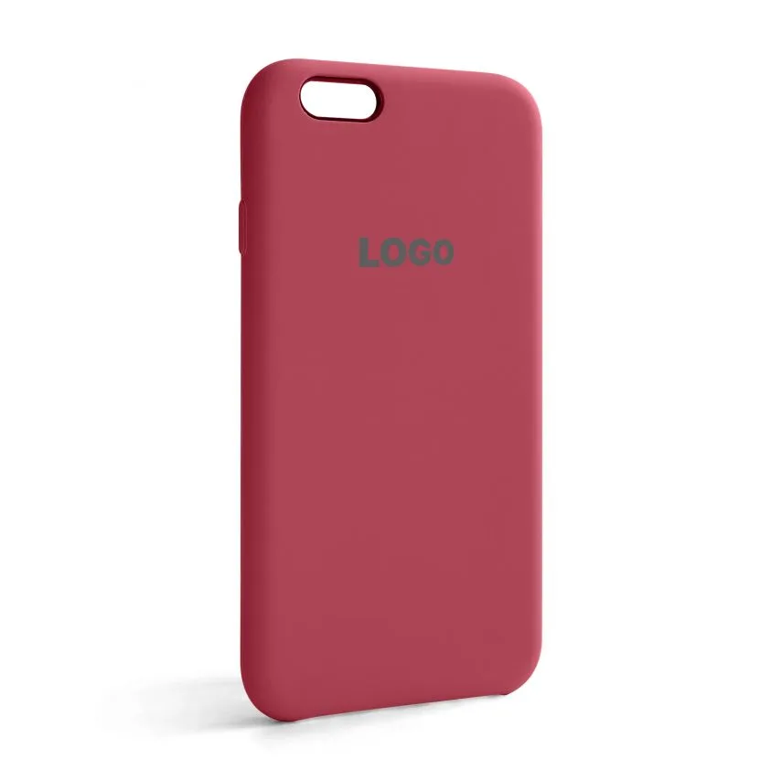 Чохол Silicone Case Apple силіконовий для iPhone 6 6s червоний