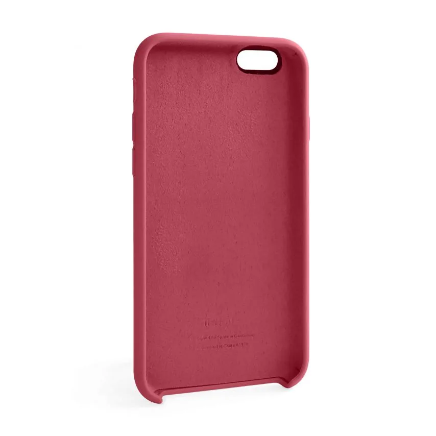 Чохол Silicone Case Apple силіконовий для iPhone 6 6s червоний
