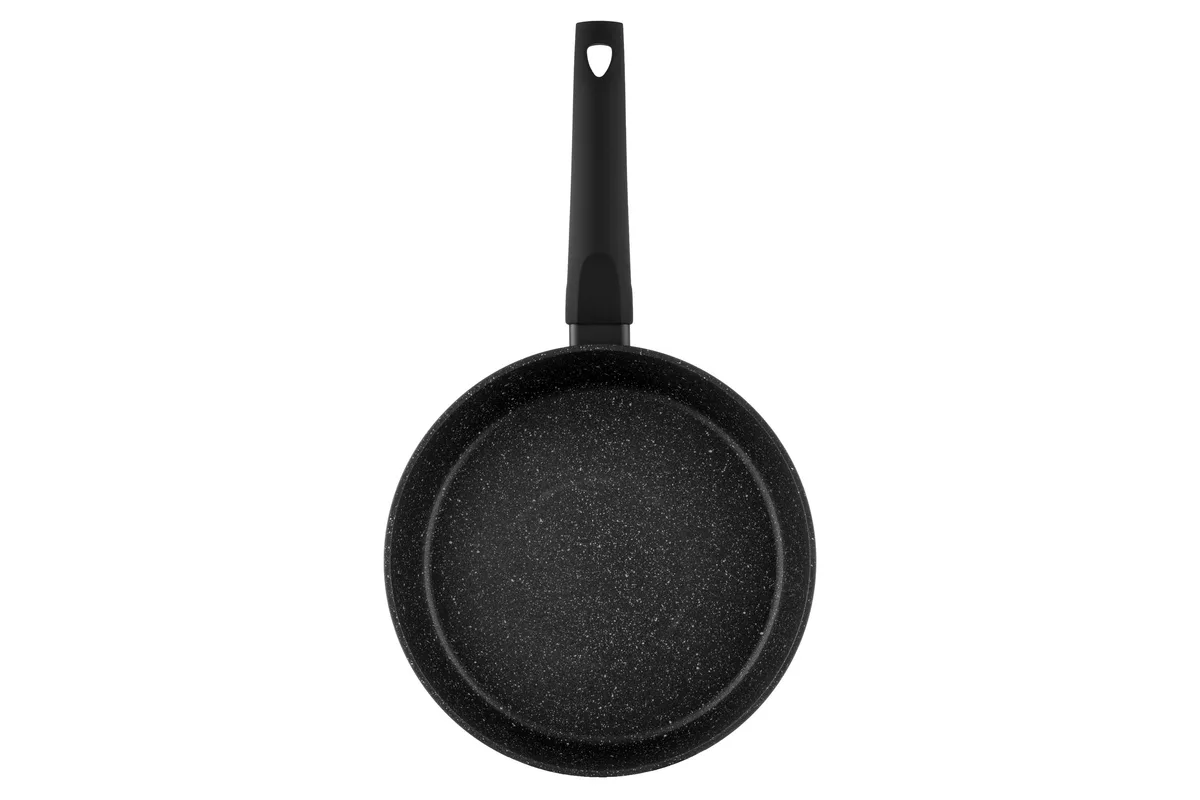 Глибока каструля з кришкою ARDESTO Gemini Gourmet Viareggio, 24 см, алюміній, чорного кольору.