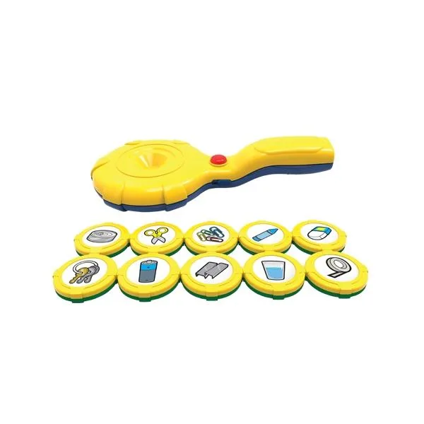 Набір для досліджень Edu-Toys металошукач пластик жовтий 20,3х26,6х5,7 см