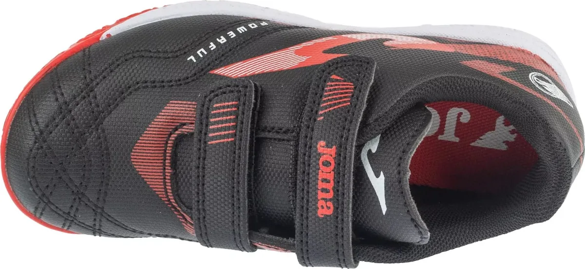 Футзалки Joma 100% фібратек 27 чорні для дітей футбол