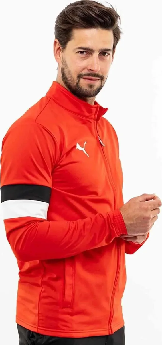 Спортивний костюм Puma 100% поліестер S червоний чорний