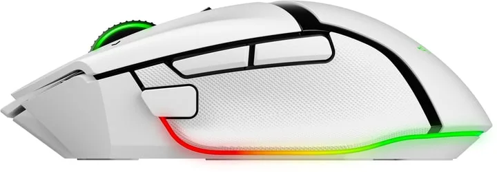 Миша Razer Basilisk V3 Pro 35K, RGB, USB-A/WL/BT, білий