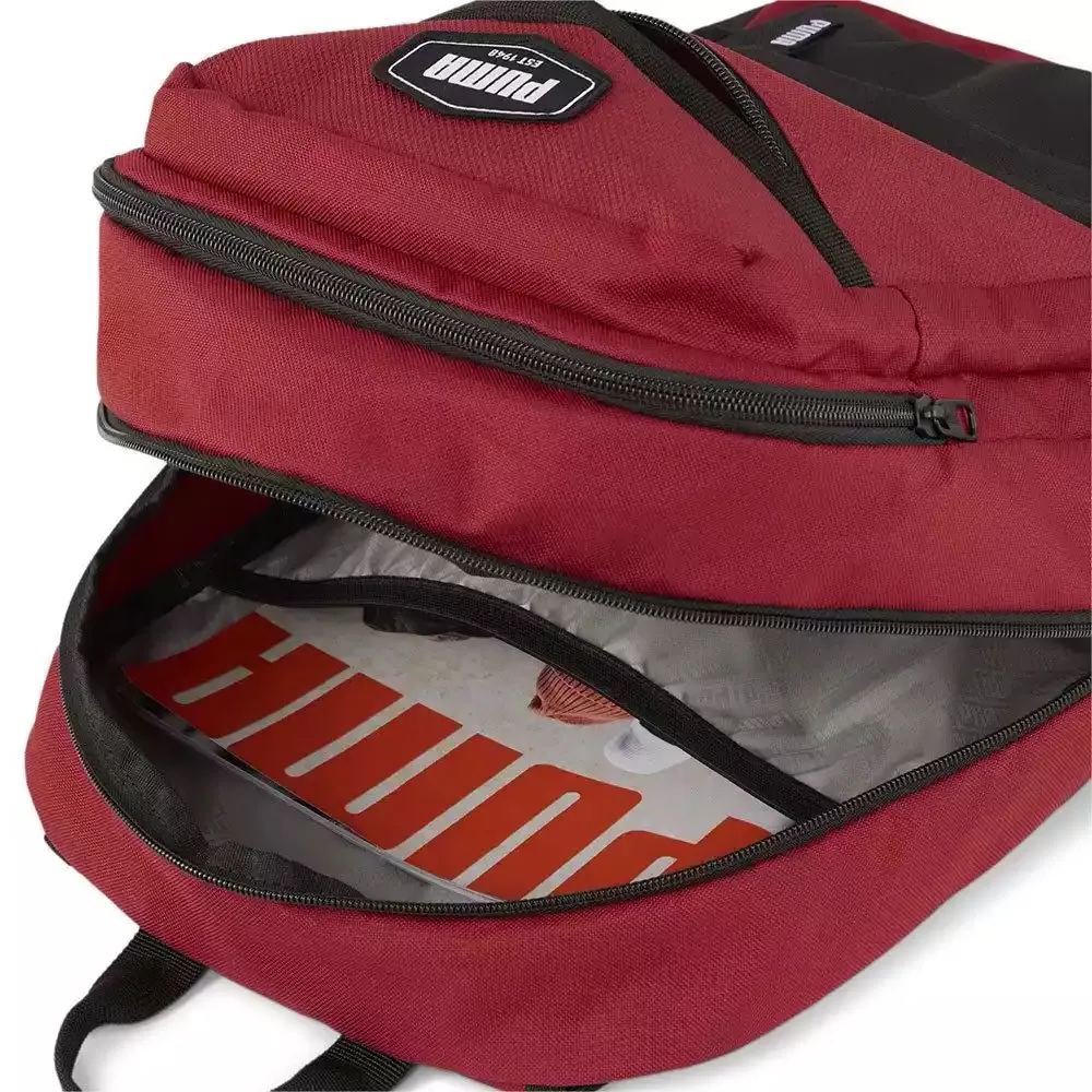 Рюкзак Puma поліестер 47x30x16,5 см червоний чорний 24,5L унісекс