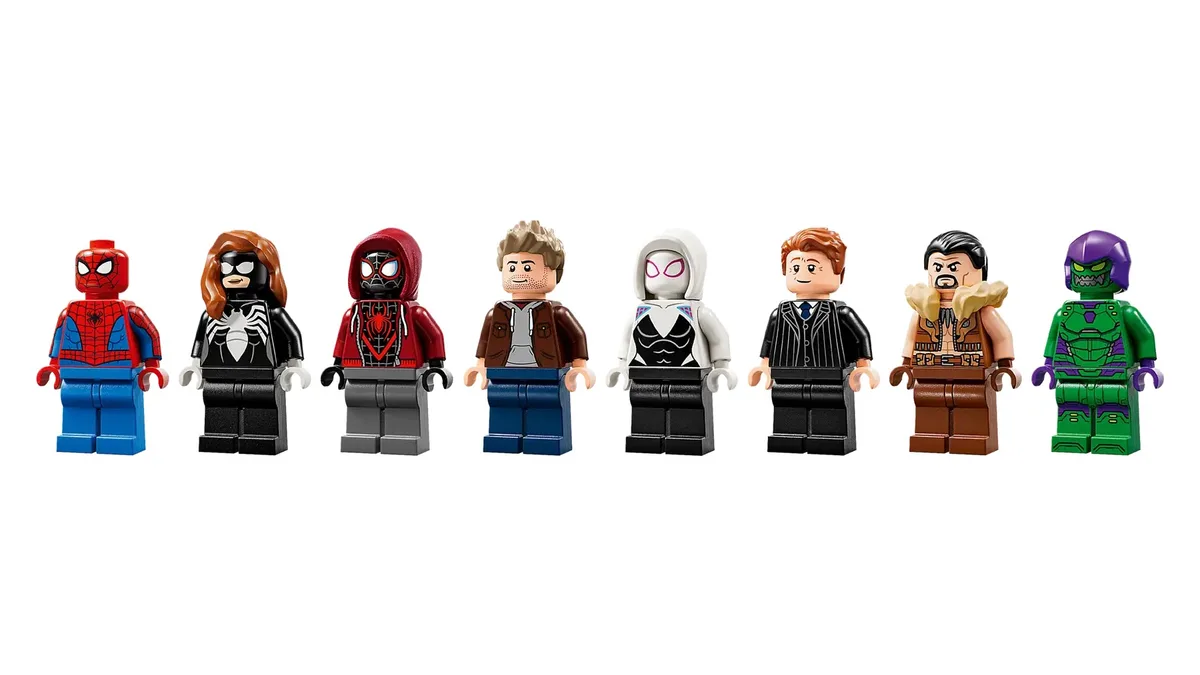 Конструктор LEGO Super Heroes Людина-павук проти Оскорпа