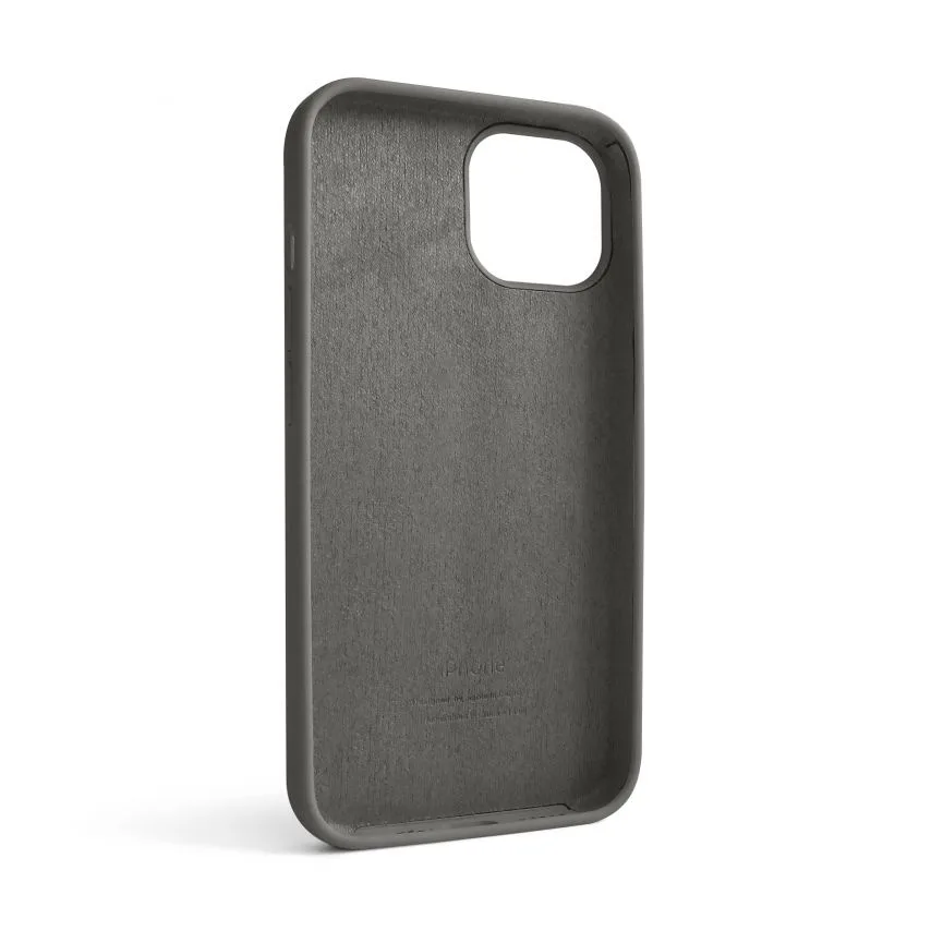 Чохол Silicone Case для Apple iPhone силіконовий 14 сірий