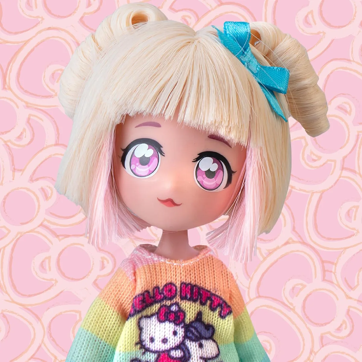 Игровой набор 4SF Manga Dolls комбинированные материалы 19.5 см Конфетка-единорог