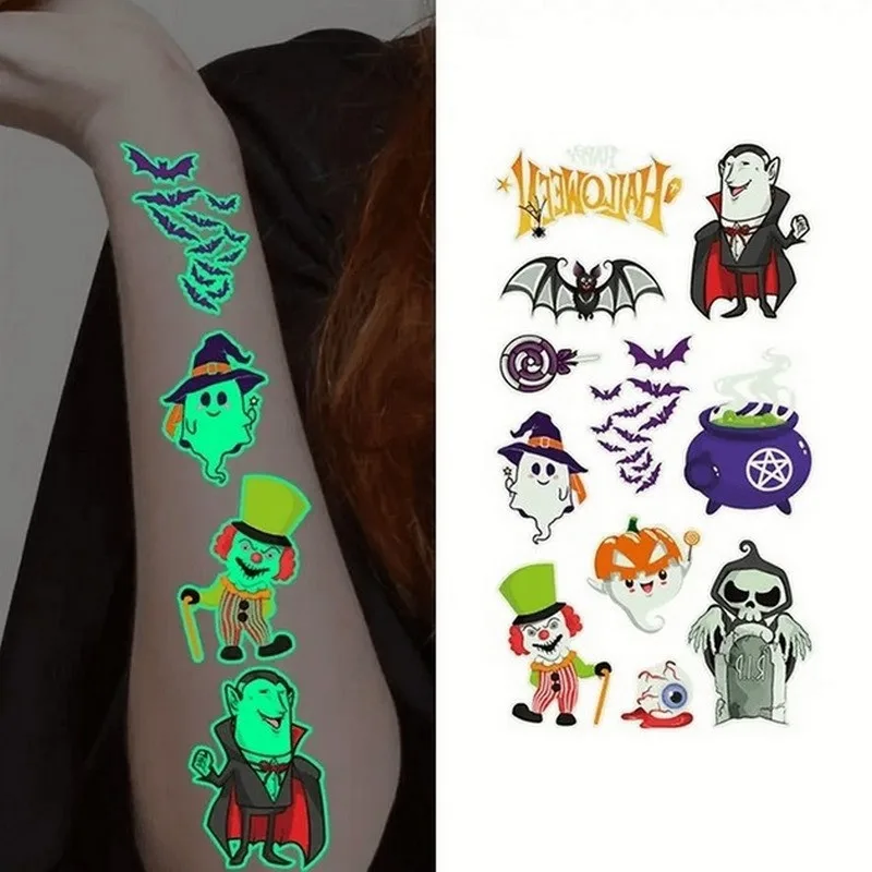 Набір тимчасових татуювань Fresh Tattoo 12х7 см дитячі світлові 10 шт