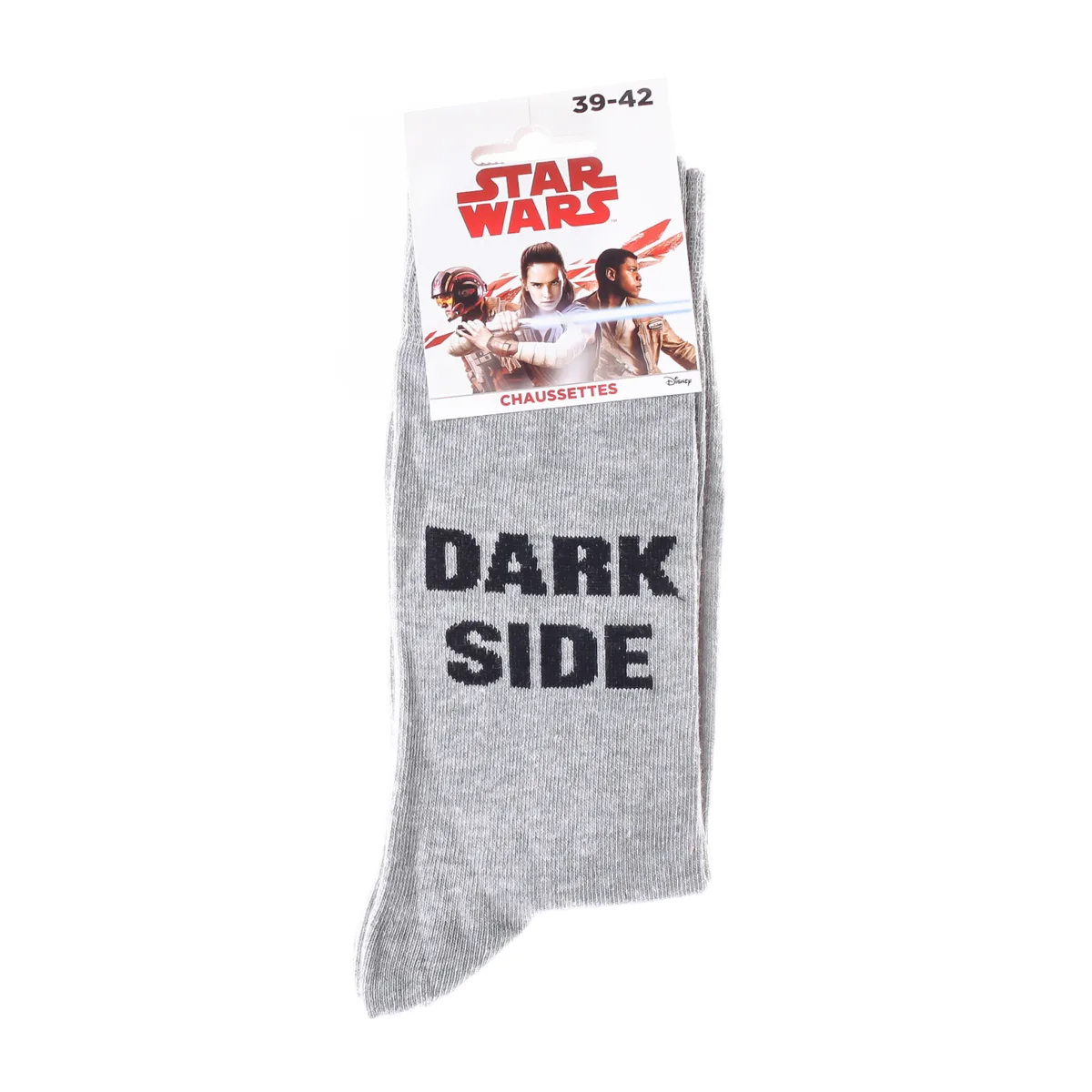 Шкарпетки Star Wars 75% бавовна 39-42 світло-сірий