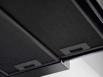 Витяжка Electrolux телескопічна чорна 59 см алюмінієвий фільтр 410 м³/год