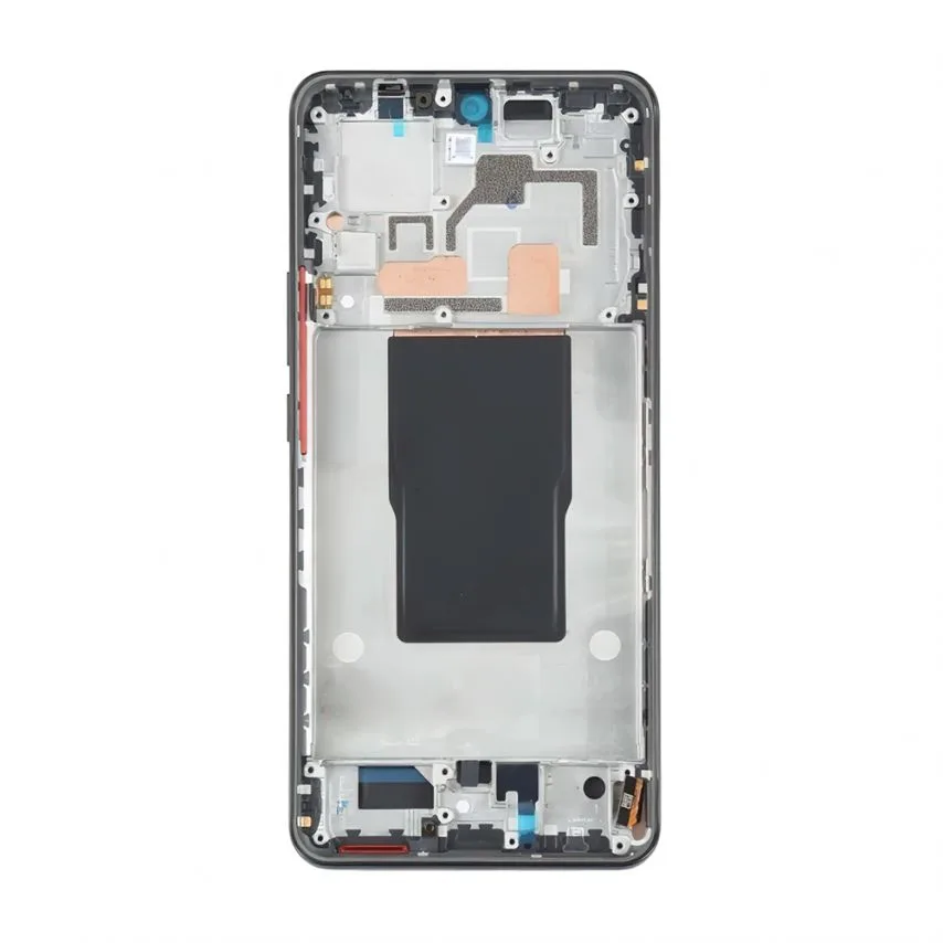Дисплей AMOLED для Xiaomi 12T 12T Pro 6,67 дюйм чорний з сенсором і рамкою Service Original