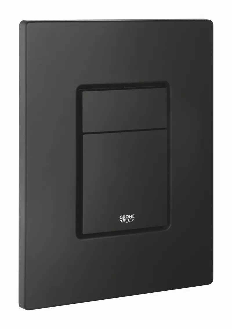 Панель змиву Grohe ABS 197х156 мм Чорний матовий