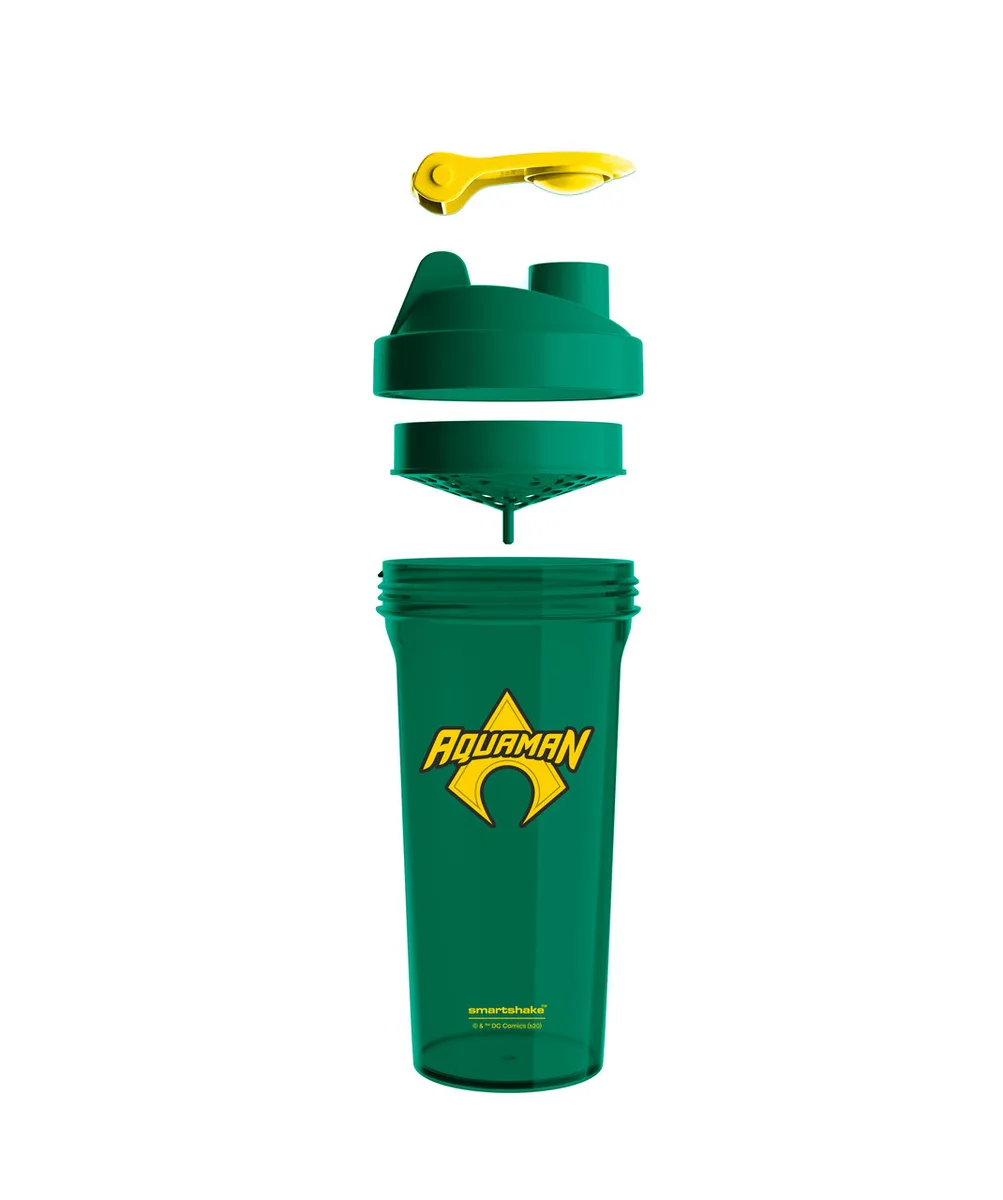 Шейкер спортивний SmartShake пластик 800 мл зелений