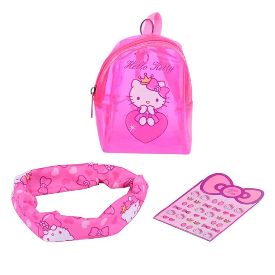 Дитяча сумка Hello Kitty Модниця з сюрпризом 20х15 см Поліестер Рожева #sbabam