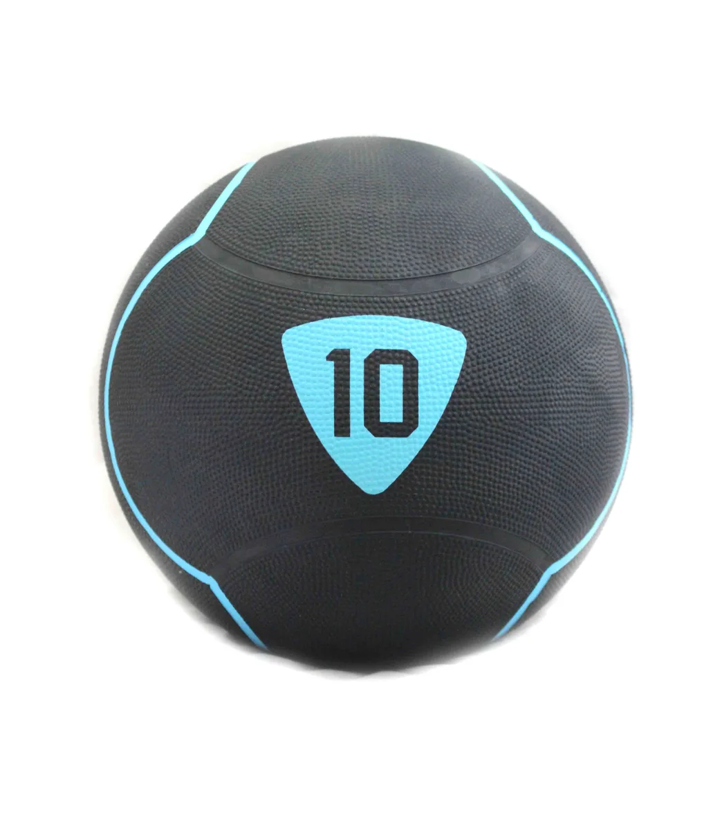 Медбол LivePro каучук 10кг чорний