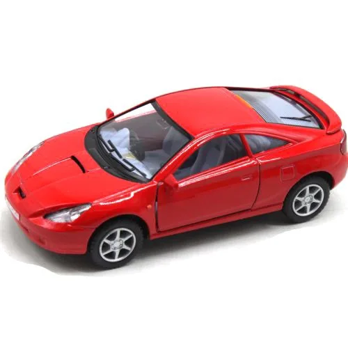 Іграшкова машинка Kinsmart Toyota Celica інерційна з відкриваючимися дверима 5x4x11.5 см
