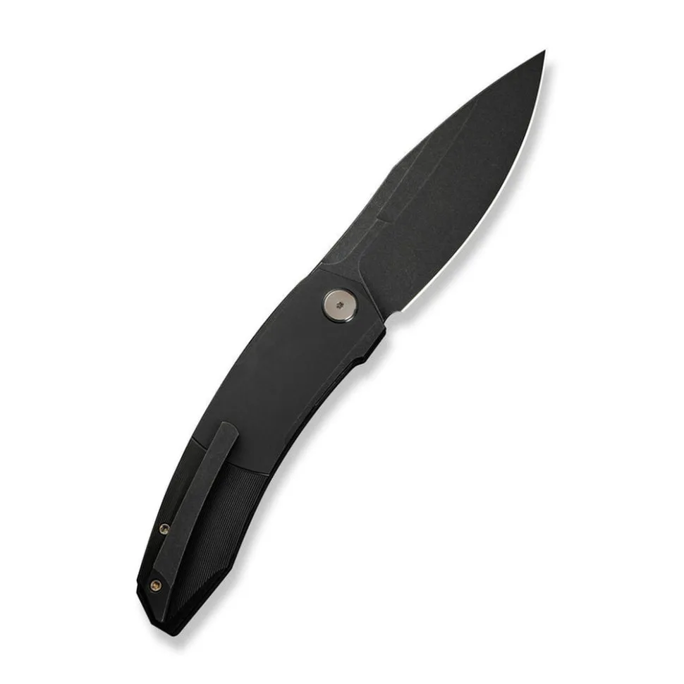 Складаний ніж Weknife титановий 224,5 мм чорний M390