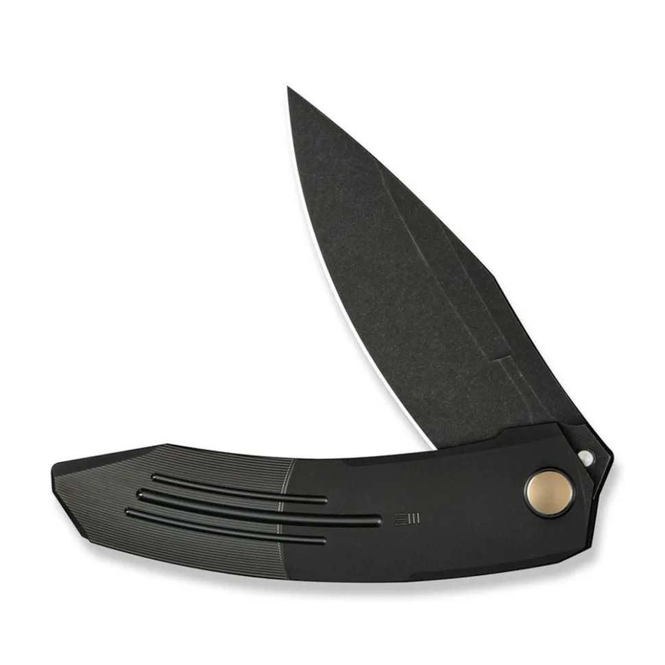 Складаний ніж Weknife титановий 224,5 мм чорний M390