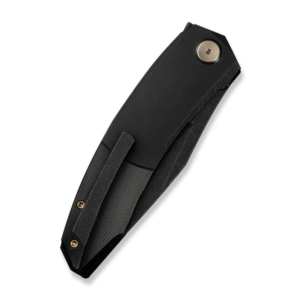 Складаний ніж Weknife титановий 224,5 мм чорний M390