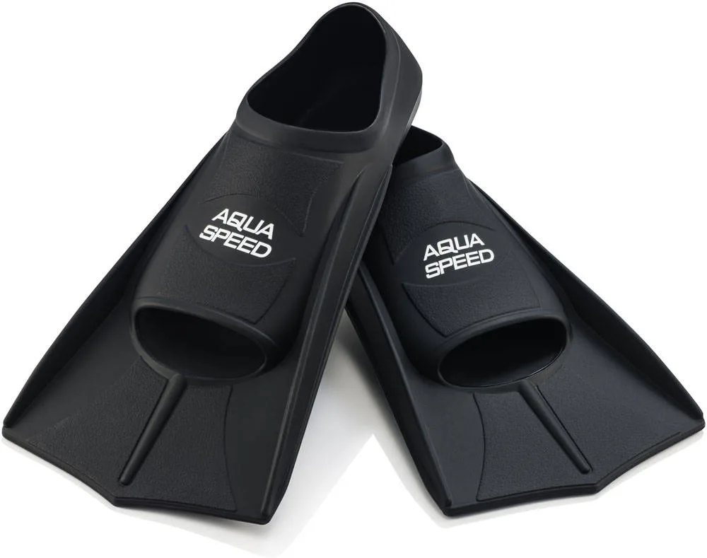 Ласти AQUA SPEED силіконові 31-32 чорні унісекс