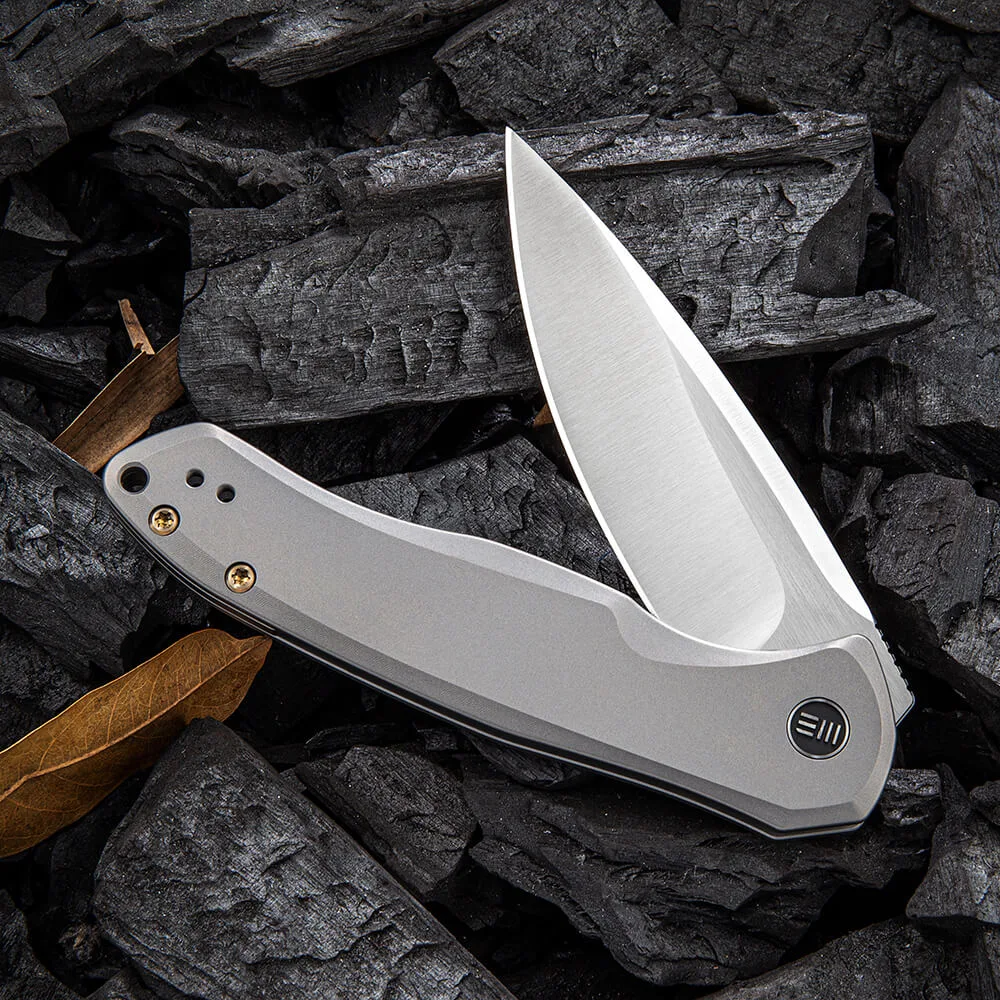 Складаний ніж Weknife титан 18,9 см сірий 8,2 см CPM S35VN