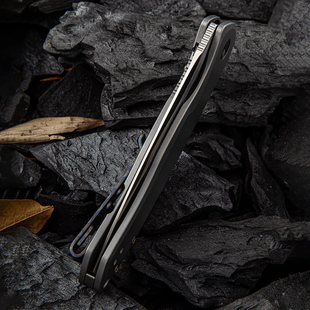 Складаний ніж Weknife титан 18,9 см сірий 8,2 см CPM S35VN