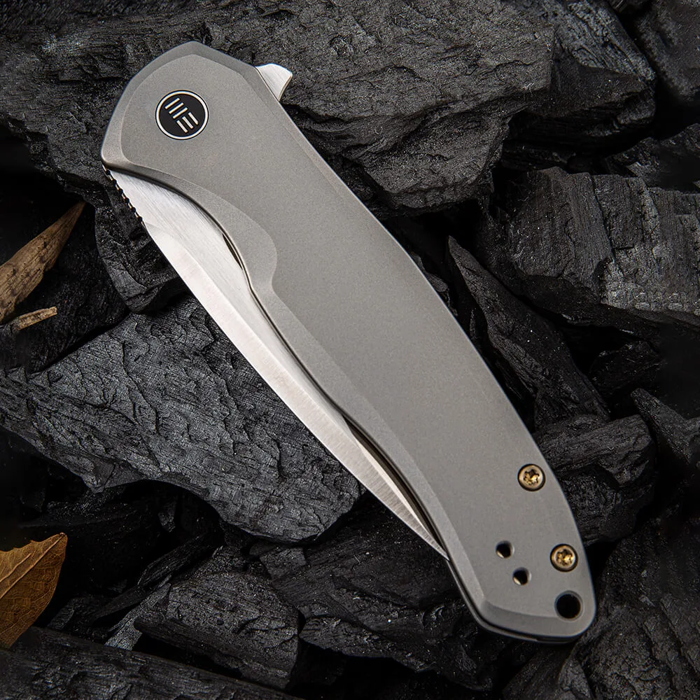 Складаний ніж Weknife титан 18,9 см сірий 8,2 см CPM S35VN