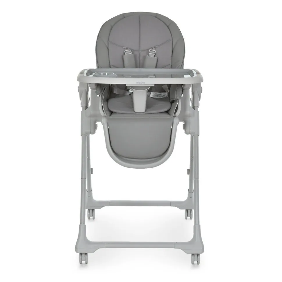 Дитячий стільчик для годування El Camino екокожа 86х58х111 см Nude Gray