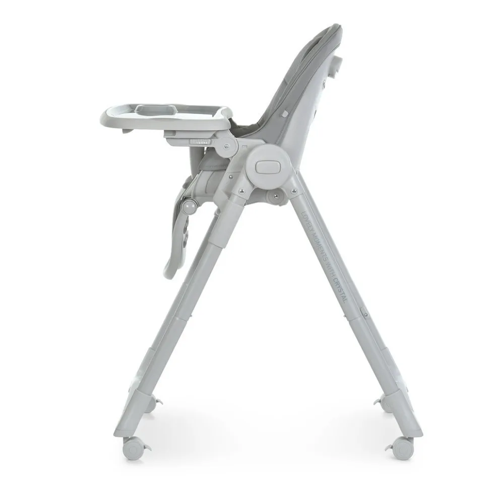 Дитячий стільчик для годування El Camino екокожа 86х58х111 см Nude Gray