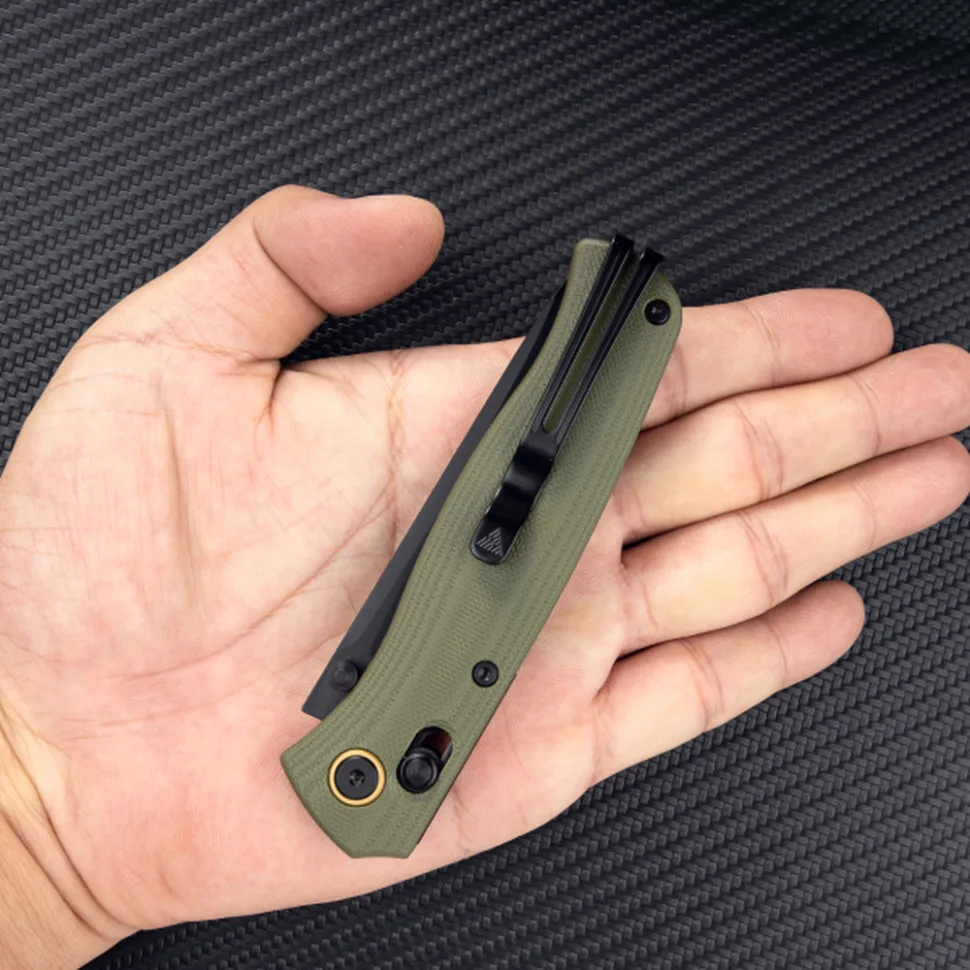 Ніж складаний SRM 82 мм 10Cr15CoMoV G10 зелений