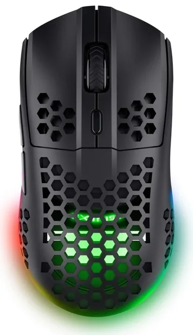 Миша Trust GXT 929 Helox, WL/USB-A, чорний