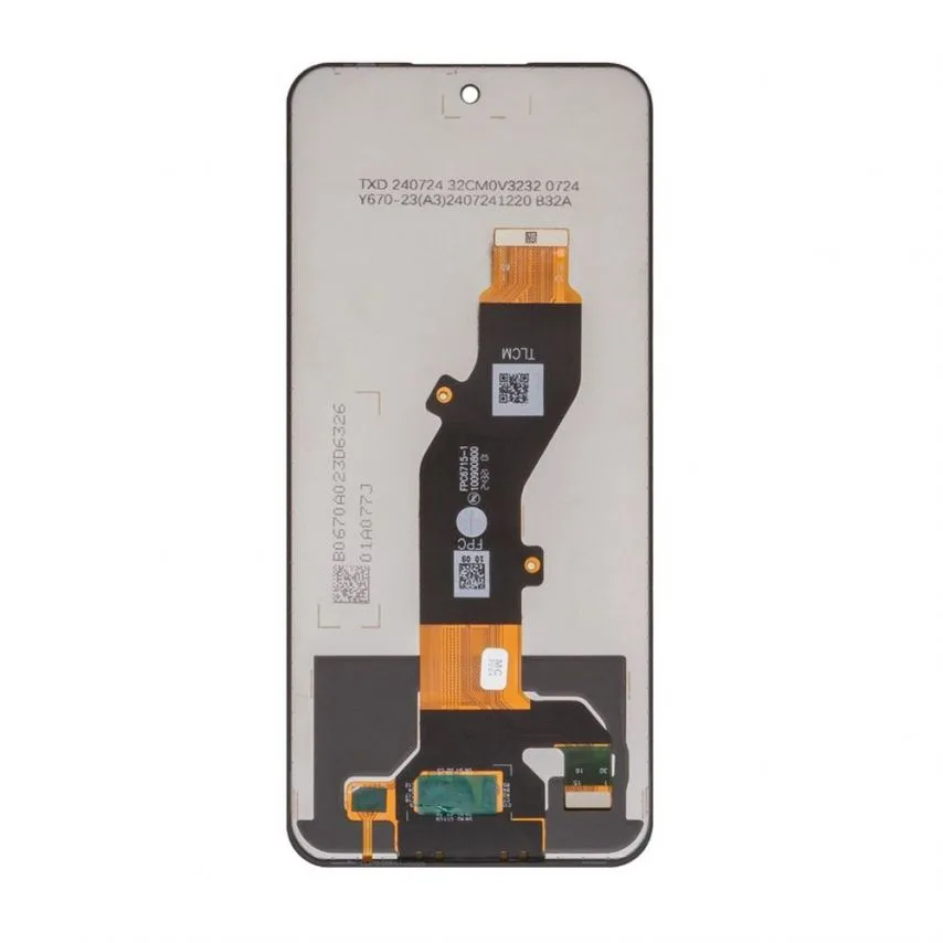 Дисплей LCD Tecno Infinix IPS 6,5 дюймів чорний з сенсорним екраном High Quality