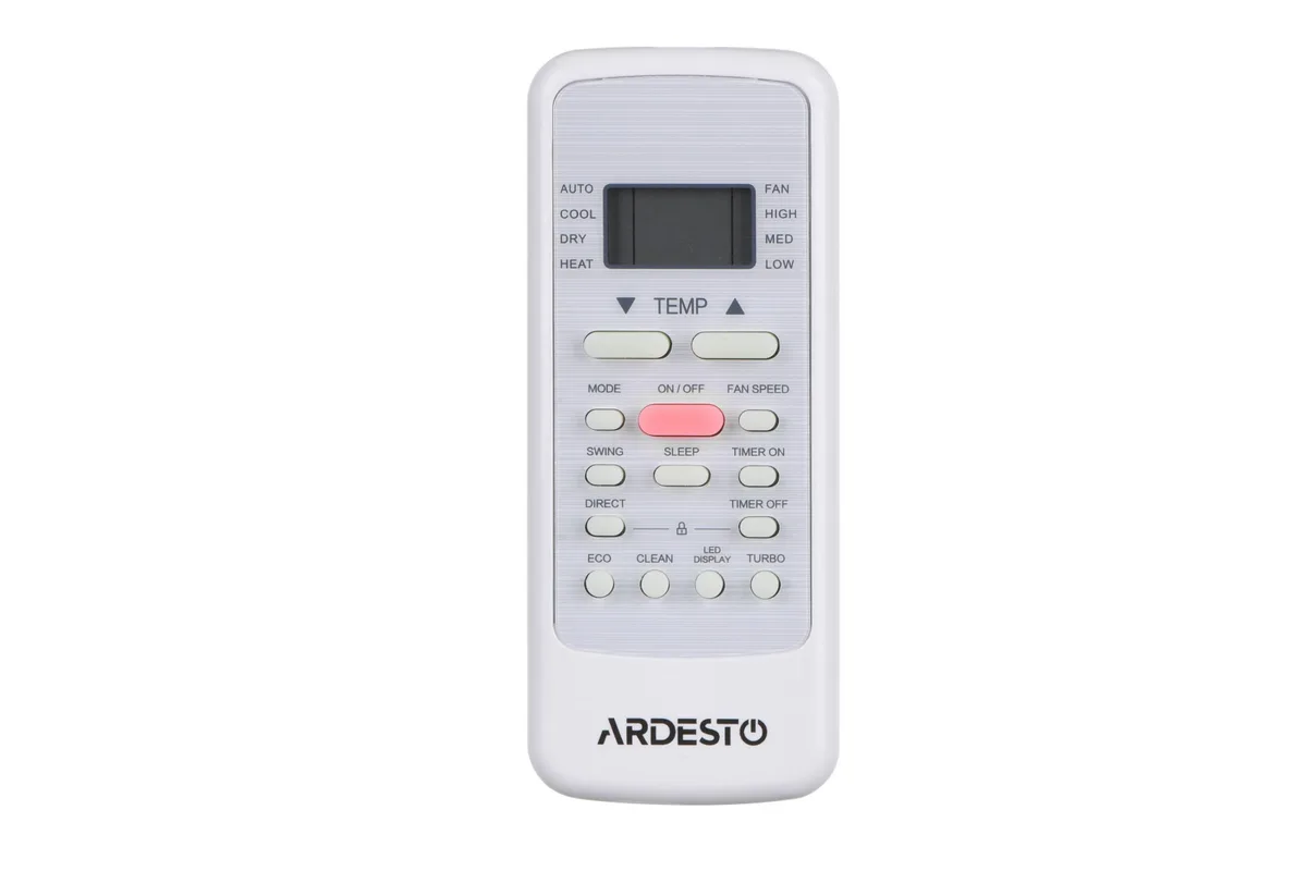Кондиціонер ARDESTO ACM-24INV-R32-WF-AG-S, потужність 24000 BTU, інверторний, для приміщень до 70 м2, клас енергоефективності A++/