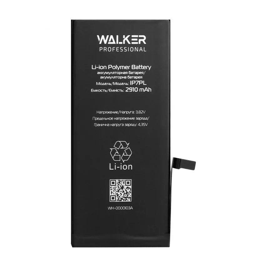Акумулятор WALKER 2910mAh для iPhone 7 Plus Original