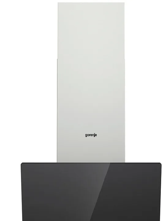 Витяжка Gorenje похила настінна нержавіюча сталь 60 см срібляста 608 куб.м/год