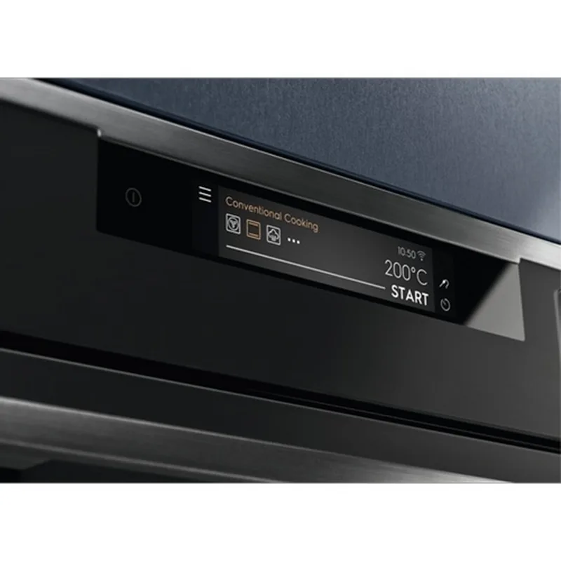 Електрична духова шафа Electrolux, 70 л, клас енергоефективності А++, з паровою функцією, конвекцією, дисплеєм та телескопічними н