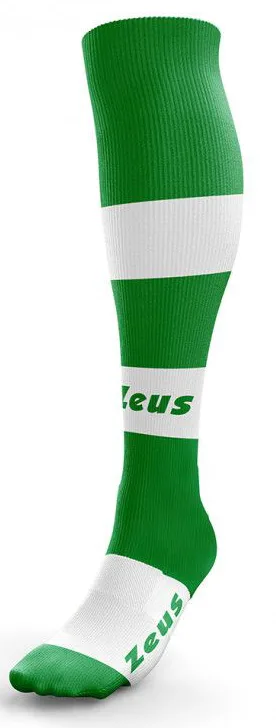 Гетри Zeus 85% поліамід 40-46 зелений білий Чоловічі